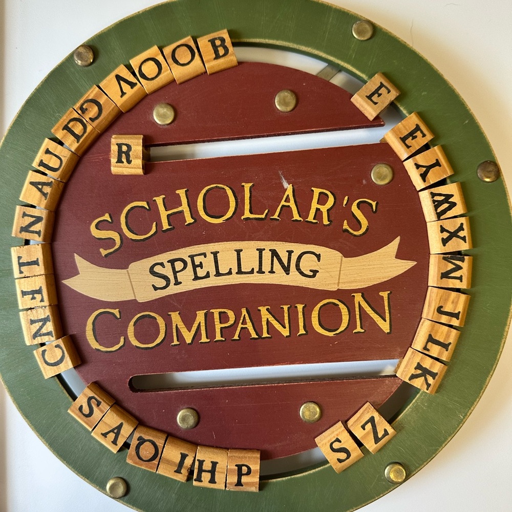 Vintage tender heart treasures spelling companion